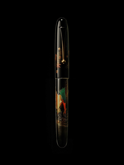 Kingfisher｜YUKARI ROYALE｜Maki-e fountain pen｜Namiki