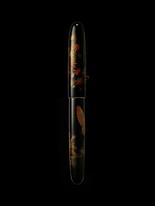 Kingfisher｜YUKARI ROYALE｜Maki-e fountain pen｜Namiki