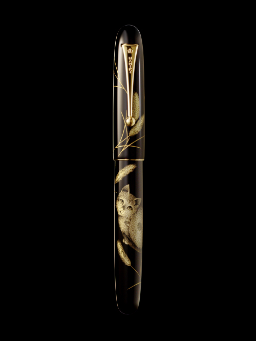 NAMIKI ナミキ CHINKIN 沈金 猫 万年筆 楽天市場】Namikiナミキ万年筆 沈金CHINKIN猫 M中字 CATFNKC-30M