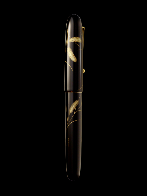 NAMIKI ナミキ CHINKIN 沈金 猫 万年筆 13.jpg