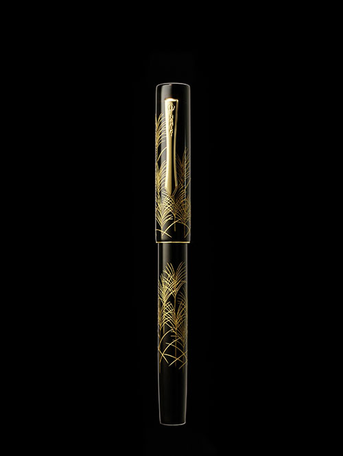 Silver Grass｜CHINKIN｜Maki-e fountain pen｜Namiki