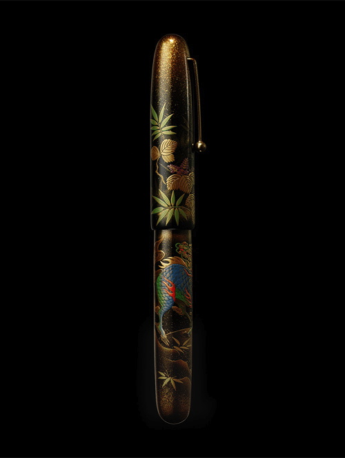 Kirin｜EMPEROR｜Maki-e fountain pen｜Namiki