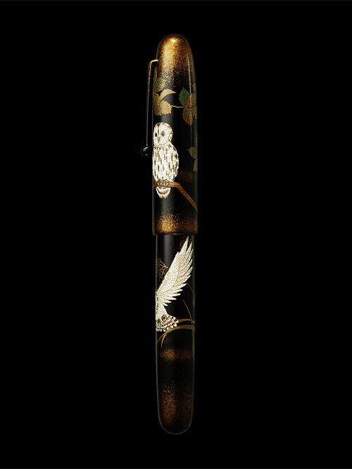 Owl｜EMPEROR｜Maki-e fountain pen｜Namiki