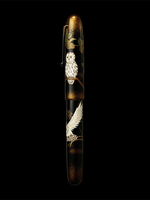 Owl｜EMPEROR｜Maki-e fountain pen｜Namiki