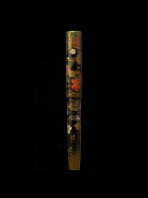 Blooming flowers in profusion｜LIMITED｜Maki-e fountain pen｜Namiki
