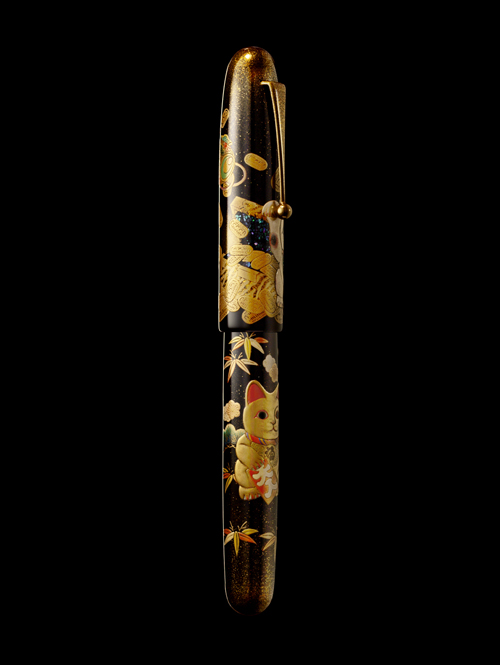Manekineko｜LIMITED｜Maki-e fountain pen｜Namiki