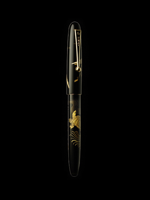 Crane and Turtle｜NIPPON ART｜Maki-e fountain pen｜Namiki