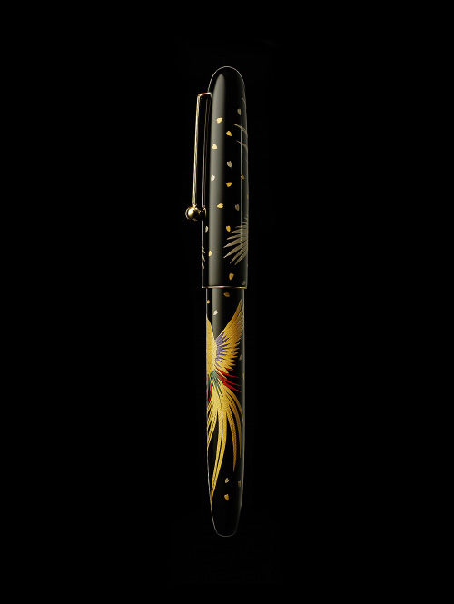 Golden Pheasant｜NIPPON ART｜Maki-e fountain pen｜Namiki