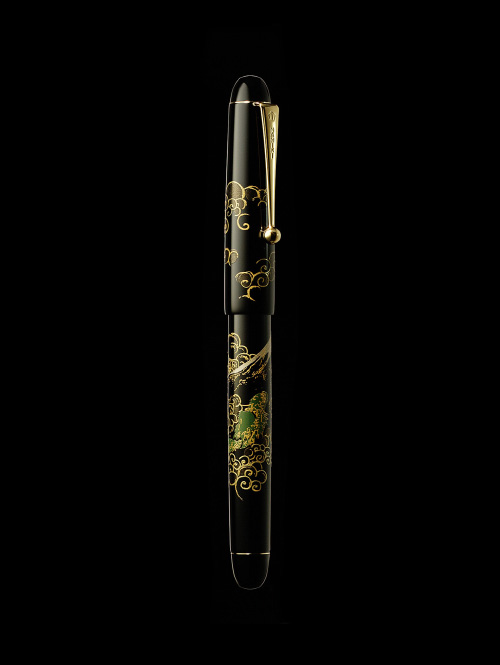 Mt. Fuji and Dragon｜NIPPON ART｜Maki-e fountain pen｜Namiki