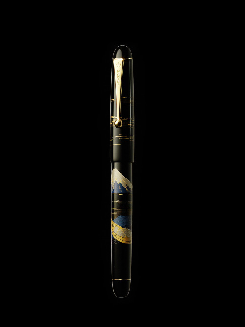 Mt. Fuji and Ship｜NIPPON ART｜Maki-e fountain pen｜Namiki