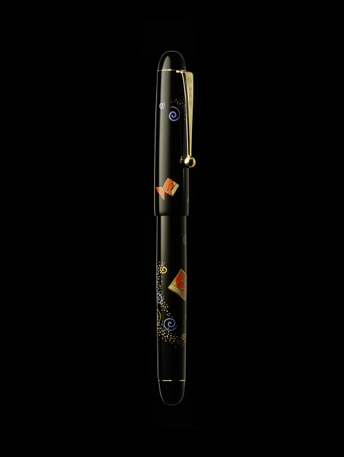 Origami-Gold Fish｜NIPPON ART｜Maki-e fountain pen｜Namiki