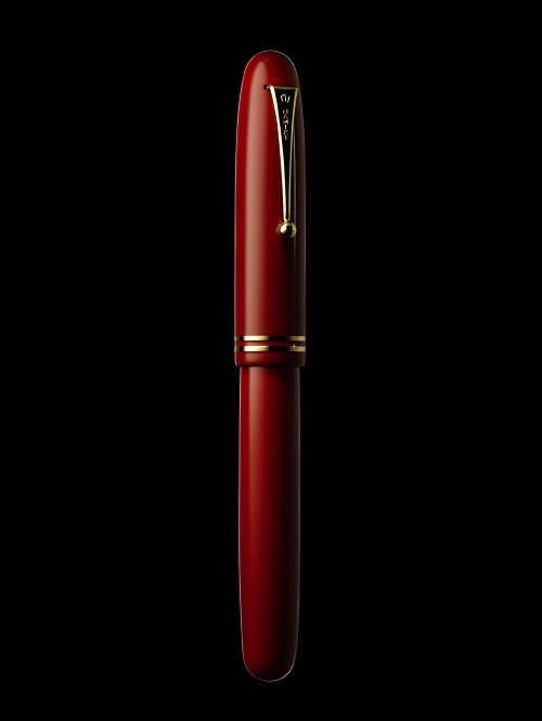 Lacquer Vermilion No.50 with Rings｜URUSHI｜Maki-e fountain pen
