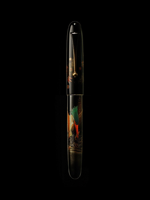 Kingfisher｜YUKARI ROYALE｜Maki-e fountain pen｜Namiki