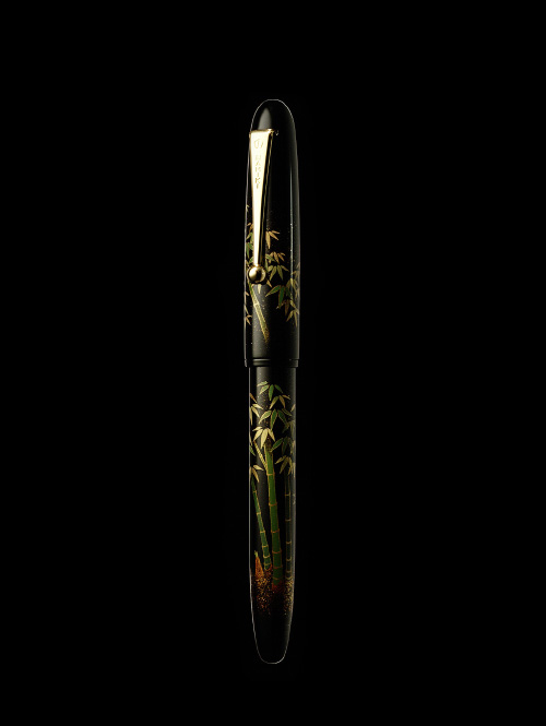 Bamboo｜YUKARI｜Maki-e fountain pen｜Namiki