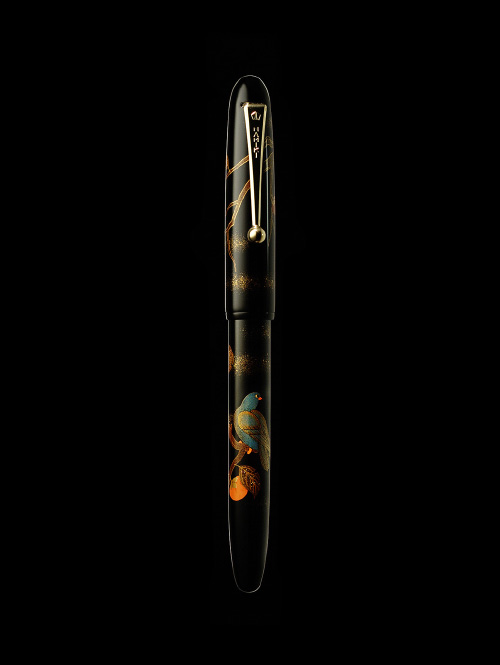 Namiki ユカリ 鳩と柿(Pigeon and Persimmon)万年筆 1.jpg