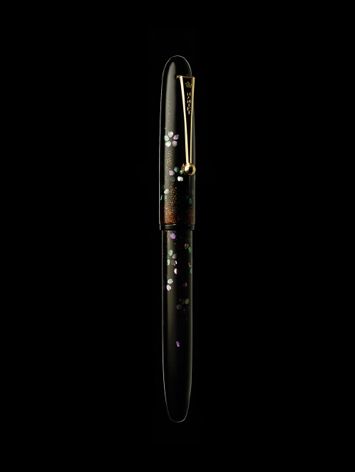 Yozakura Raden｜YUKARI｜Maki-e fountain pen｜Namiki