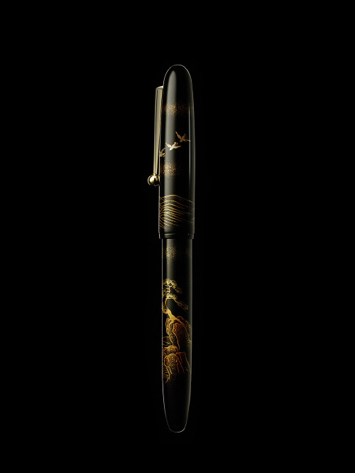 波と千鳥｜YUKARI｜蒔絵万年筆 | Namiki - ナミキ