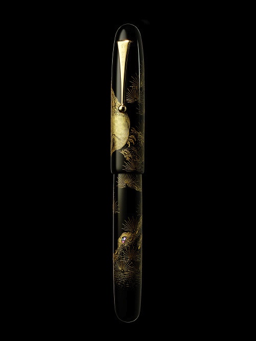 極上蒔絵筆筒 2134g/高さ27㎝ 東Y7-1010☆2Fトコカ 極上蒔絵筆筒 2134g