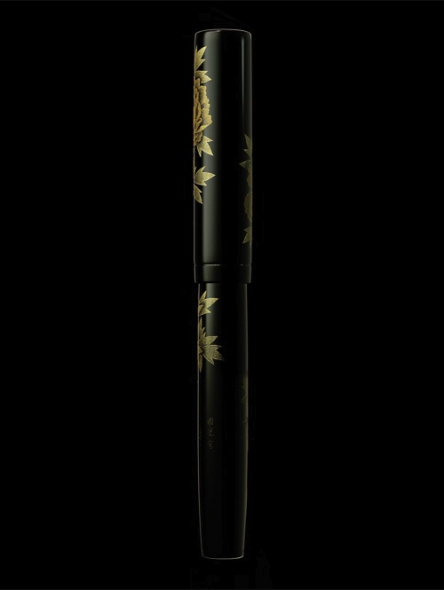 ナミキ 平蒔絵 牡丹 太字 万年筆 B 牡丹｜CHINKIN｜蒔絵万年筆 | Namiki - ナミキ