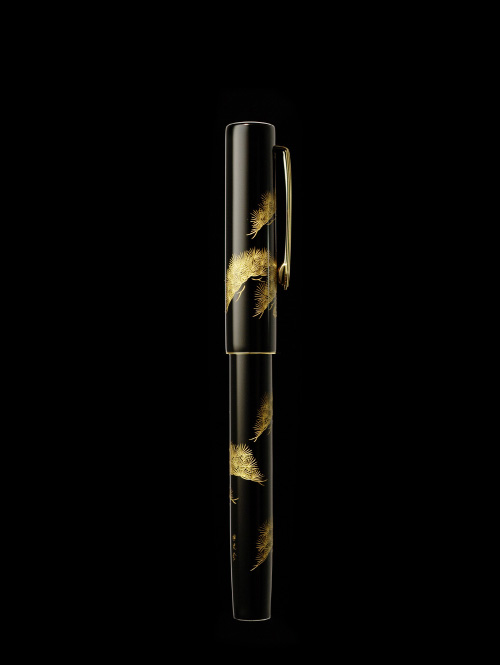 NAMIKI PILOT 18K 万年筆 松　蒔絵　沈金 松｜CHINKIN｜蒔絵万年筆 | Namiki - ナミキ