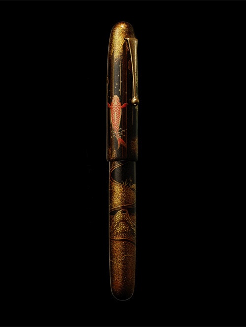 Namiki エンペラー 「鯉の滝登り」 万年筆 4.jpg