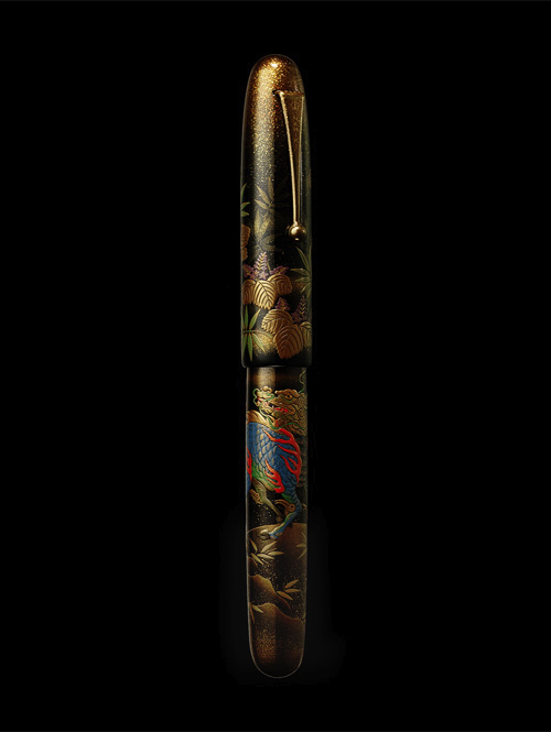 Namiki エンペラー 沈金 龍 万年筆 3.jpg