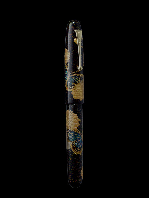 ◆美品 希少 大正時代！雛道具 牡丹/菊/蝶 蒔絵 小さな火鉢 一対（2個） ◇美品 希少 大正時代！雛道具 牡丹/菊/蝶 蒔絵 小さな火鉢 一対