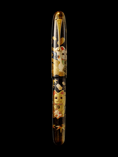 招き猫｜LIMITED｜蒔絵万年筆 | Namiki - ナミキ