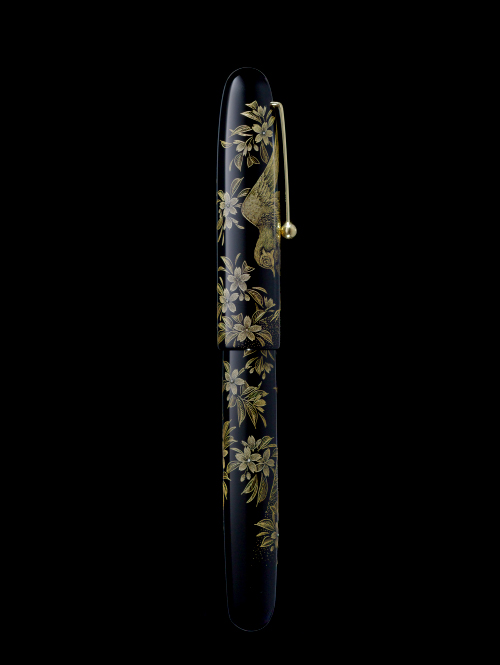 NAMIKI PILOT 18K 万年筆 桜　蒔絵　沈金 9.jpg