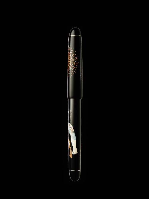 浮世絵 祭り｜NIPPON ART｜蒔絵万年筆 | Namiki - ナミキ