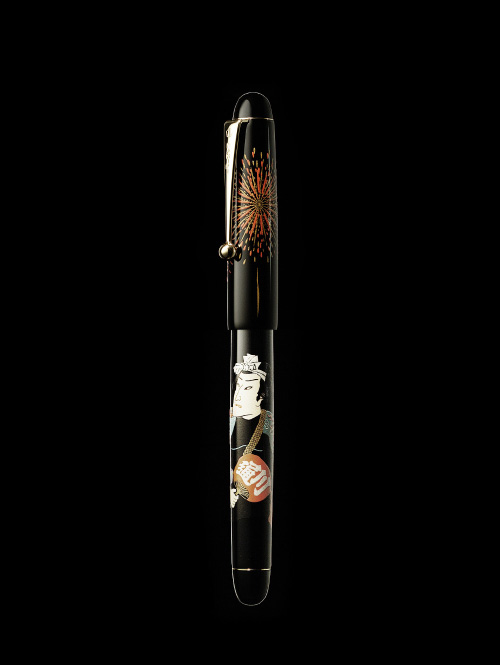 浮世絵 祭り｜NIPPON ART｜蒔絵万年筆 | Namiki - ナミキ