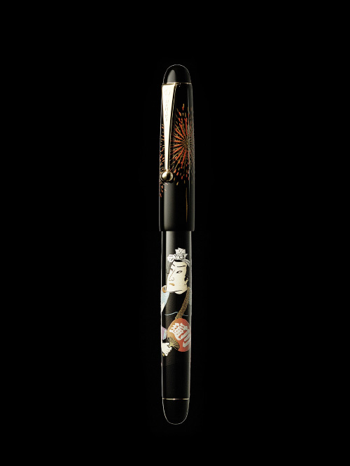 浮世絵 祭り｜NIPPON ART｜蒔絵万年筆 | Namiki - ナミキ