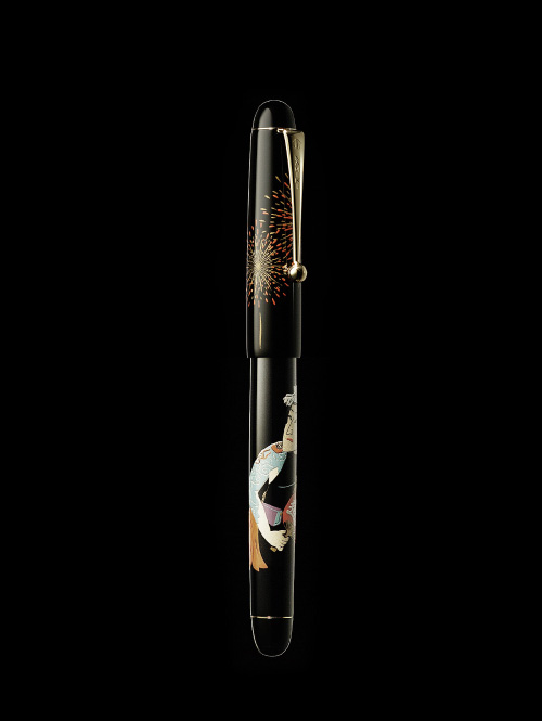 浮世絵 祭り｜NIPPON ART｜蒔絵万年筆 | Namiki - ナミキ