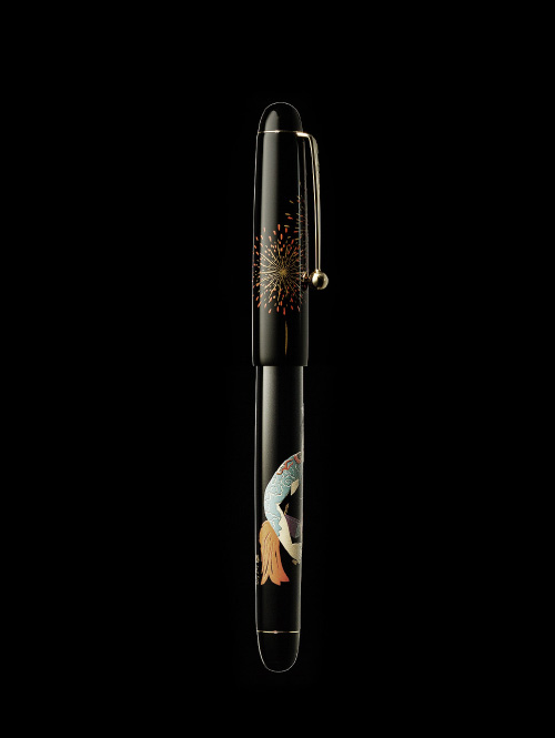 浮世絵 祭り｜NIPPON ART｜蒔絵万年筆 | Namiki - ナミキ