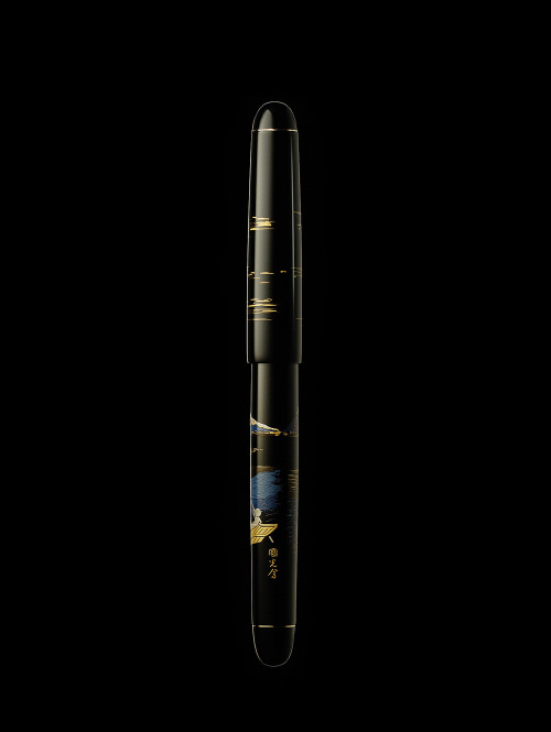 セール！Namiki 万年筆 富士と舟　ナミキ万年筆　中字 楽天市場】Namiki 高級蒔絵万年筆 限定品 薬玉 M 中字 FN-10M-KU