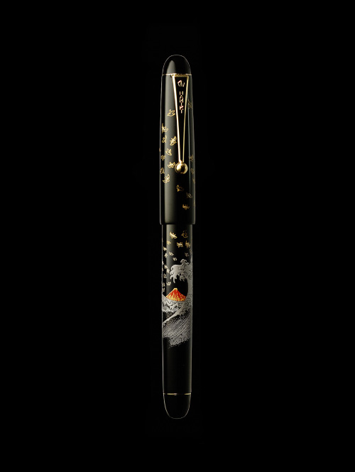 富士と波｜NIPPON ART｜蒔絵万年筆 | Namiki - ナミキ