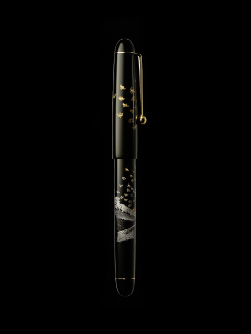富士と波｜NIPPON ART｜蒔絵万年筆 | Namiki - ナミキ