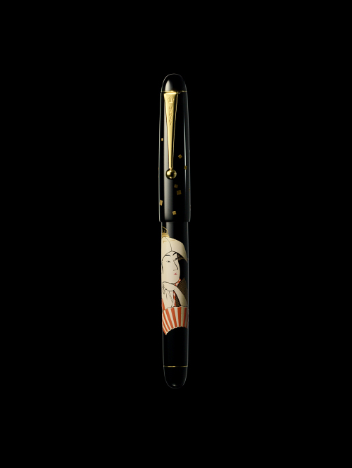 中国美術　鳥浮彫筆筒　木箱付　トヒチ　h約15.5㎝　東S8-0622☆2F 浮世絵 富本豊雛｜NIPPON ART｜蒔絵万年筆 | Namiki - ナミキ