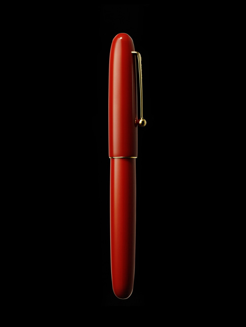 【未使用に近い】Namiki万年筆　朱20号　M（中字） ナミキ 万年筆 ウルシコレクション 中型 朱 M 中字 N0.20 NAMIKI
