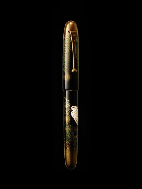 Namikiユカリロイヤル スノーイーグレット（白鷺）万年筆 白鷺｜YUKARI ROYALE｜蒔絵万年筆 | Namiki - ナミキ