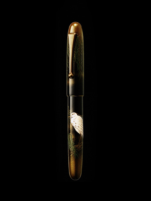 Namikiユカリロイヤル スノーイーグレット（白鷺）万年筆 白鷺｜YUKARI ROYALE｜蒔絵万年筆 | Namiki - ナミキ