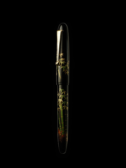 Namiki 万年筆 花のデザイン 木製ボックス付き 33.jpg