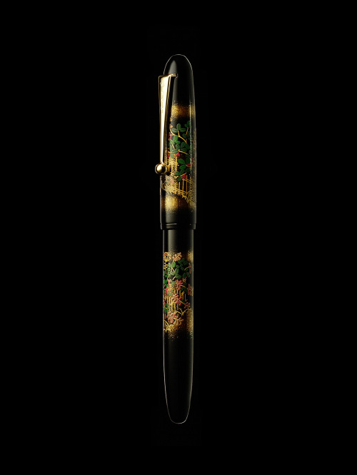 Namiki 万年筆 花のデザイン 木製ボックス付き Cherry Blossoms｜CHINKIN｜Maki-e fountain pen｜Namiki