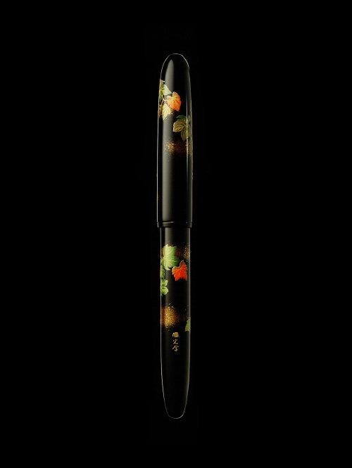 ナミキ YUKARIコレクション 葡萄 FN-10M-BU Mニブ 葡萄｜YUKARI｜蒔絵万年筆 | Namiki - ナミキ
