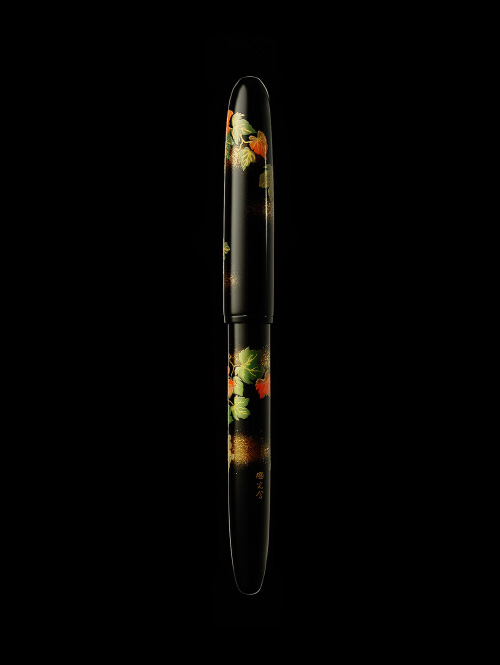 ナミキ YUKARIコレクション 葡萄 FN-10M-BU Mニブ 葡萄｜YUKARI｜蒔絵万年筆 | Namiki - ナミキ