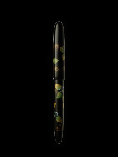 NAMIKI万年筆蒔絵、紫陽花、NO50サイズ NAMIKI ニッポンアート コレクション 花籠 中字｜文具のことなら 筆記具