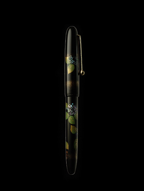 NAMIKI万年筆蒔絵、紫陽花、NO50サイズ 9.jpg