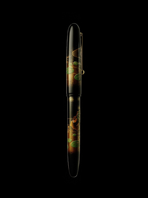 NAMIKI　蒔絵万年筆　「鶴と亀」　中字　Crane ＆ Turtle NAMIKI 蒔絵万年筆 「鶴と亀」 中字 Crane ＆ Turtle 万年筆
